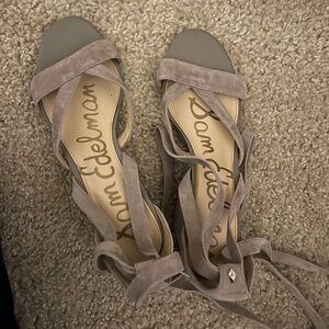 Sam Edelman gray sandals